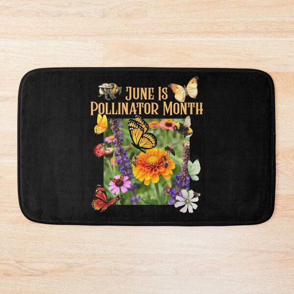 Item preview, June Is Pollinator Month Native Flowers Colorful Design designed and sold by EarthArtDesigns.