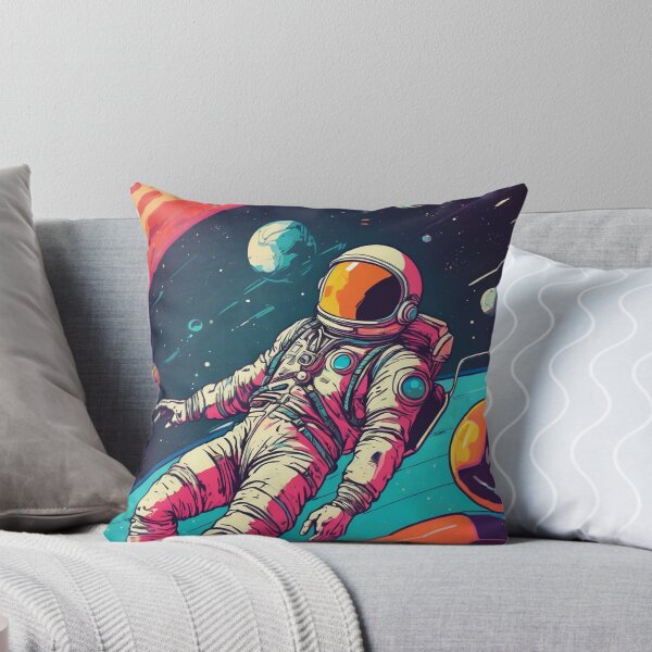 Item preview, Retro Astronaut designed and sold by nakedlunch02.