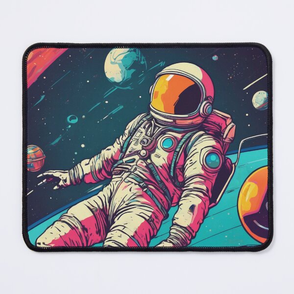 Item preview, Retro Astronaut designed and sold by nakedlunch02.