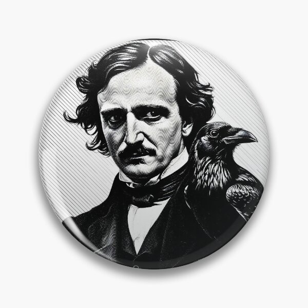 Item preview, Poe — The Raven designed and sold by DarkFinds.