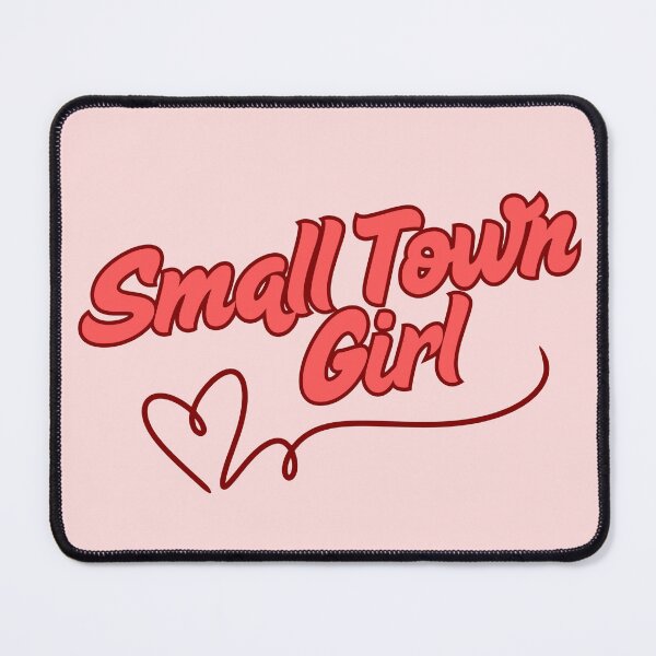Item preview, Small Town Girl – Feminine Typography with Heart Motif designed and sold by uniQuin.