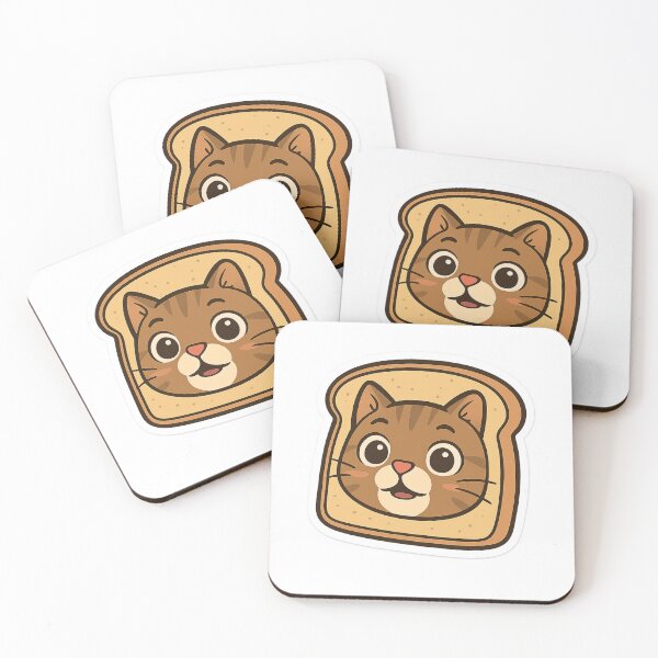Item preview, Cartoon Cat in Bread Sticker designed and sold by Wandertrace.