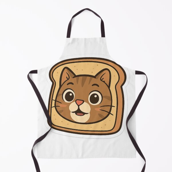 Item preview, Cartoon Cat in Bread Sticker designed and sold by Wandertrace.