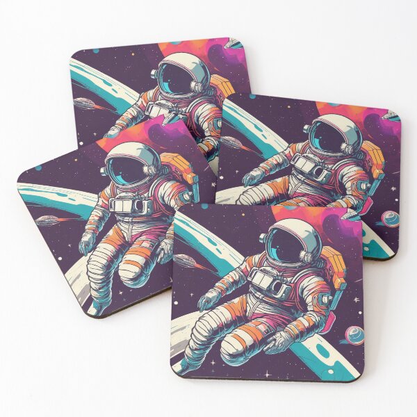 Item preview, Retro Astronaut designed and sold by nakedlunch02.