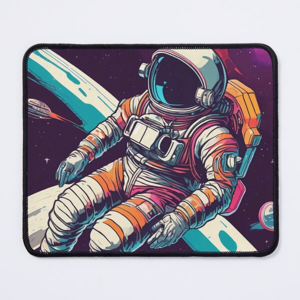 Item preview, Retro Astronaut designed and sold by nakedlunch02.