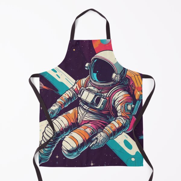 Item preview, Retro Astronaut designed and sold by nakedlunch02.