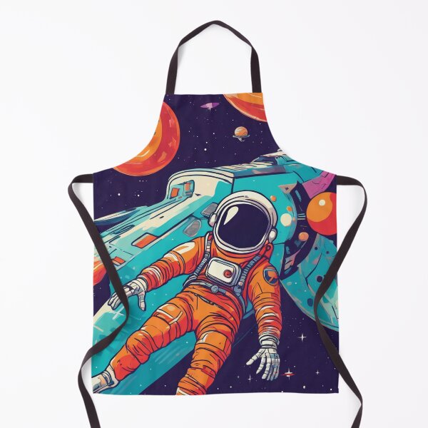 Item preview, Retro Astronaut designed and sold by nakedlunch02.