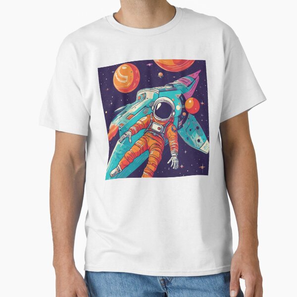 Item preview, Retro Astronaut designed and sold by nakedlunch02.