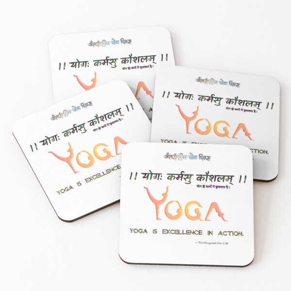 Item preview, International Yoga Day  designed and sold by Craft-Qasba .