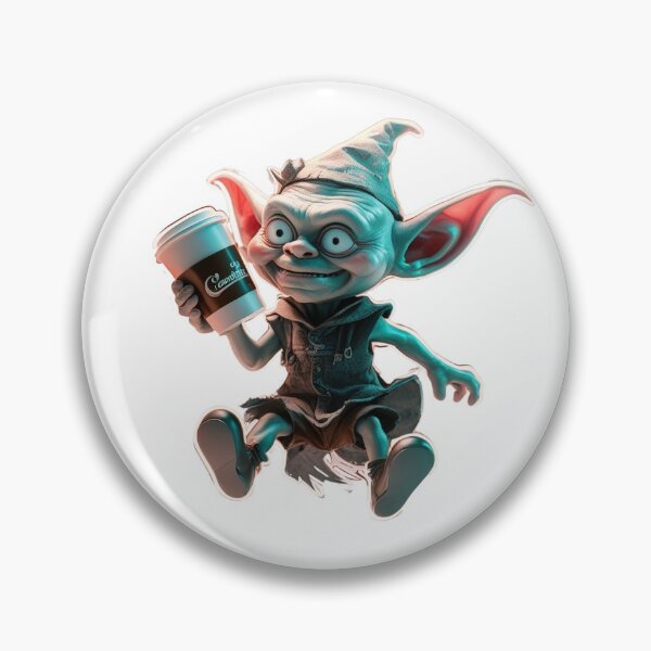 Item preview, Espresso Goblin – Chaos in a Cup designed and sold by Victoriella-v.