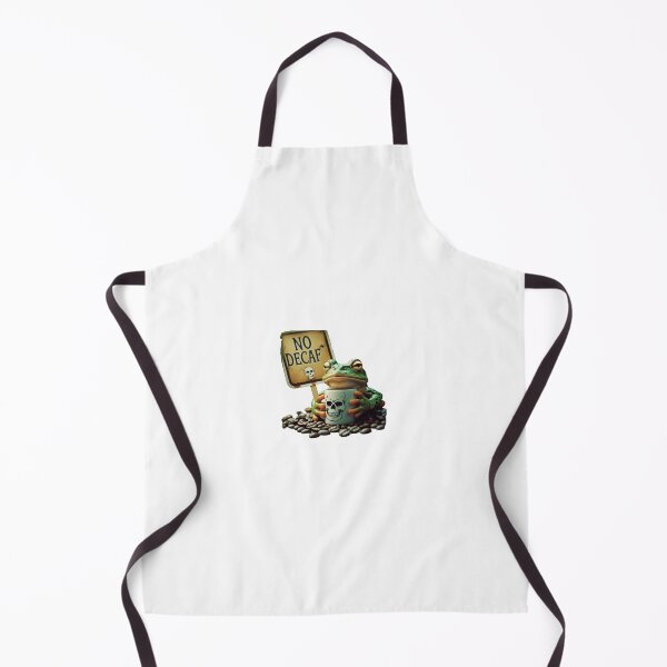 Item preview, Decaf? Never. – Angry Frog designed and sold by Victoriella-v.