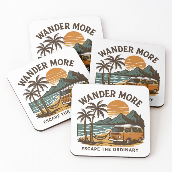 Item preview, Wander More Escape The Ordinary designed and sold by PrintInspirer.