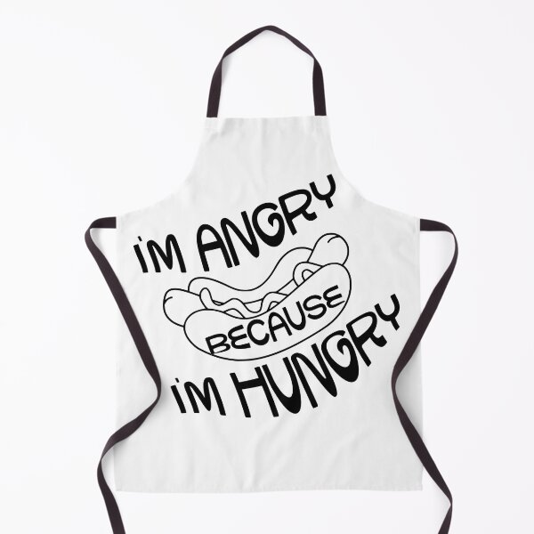Item preview, I’m Angry Because I’m Hungry – Funny Food & Mood Design – Snack Lover Gift designed and sold by sednalafandy79.