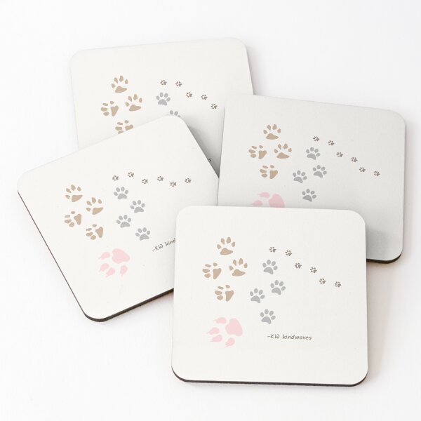 Item preview, Soft Steps – Gentle Footprint-Inspired Illustration for Calm Moments designed and sold by KWkindwaves.