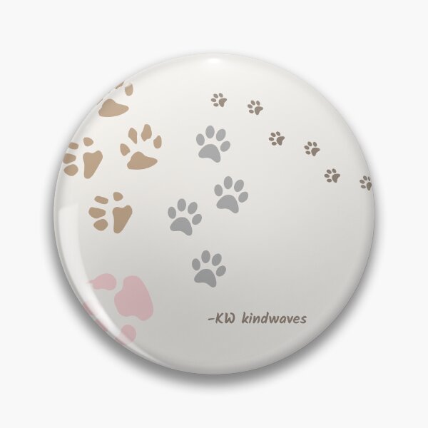 Item preview, Soft Steps – Gentle Footprint-Inspired Illustration for Calm Moments designed and sold by KWkindwaves.