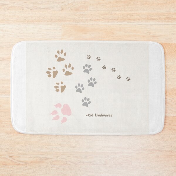 Item preview, Soft Steps – Gentle Footprint-Inspired Illustration for Calm Moments designed and sold by KWkindwaves.