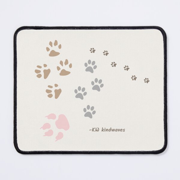 Item preview, Soft Steps – Gentle Footprint-Inspired Illustration for Calm Moments designed and sold by KWkindwaves.