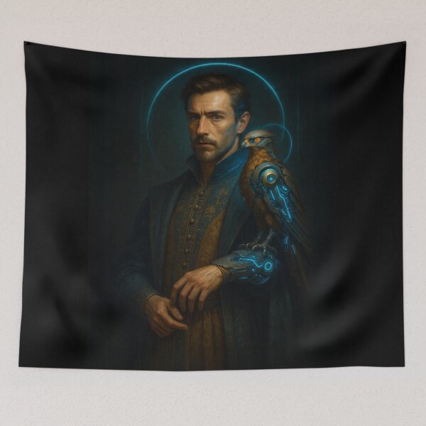 Item preview, The Falconer of the Future designed and sold by torishaa.
