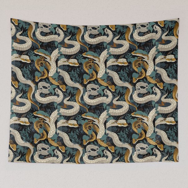 Item preview, Animal Print Pattern (Snake) designed and sold by PatronesKawai.
