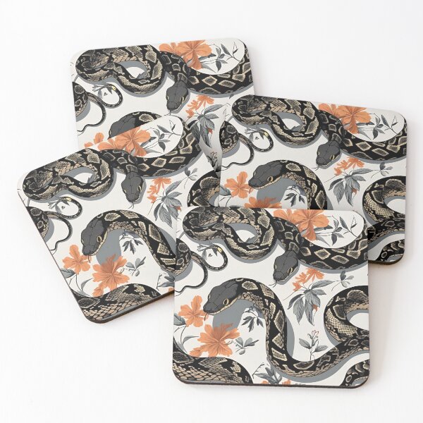 Item preview, Animal Print Pattern (Snake) designed and sold by PatronesKawai.