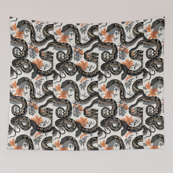 Item preview, Animal Print Pattern (Snake) designed and sold by PatronesKawai.