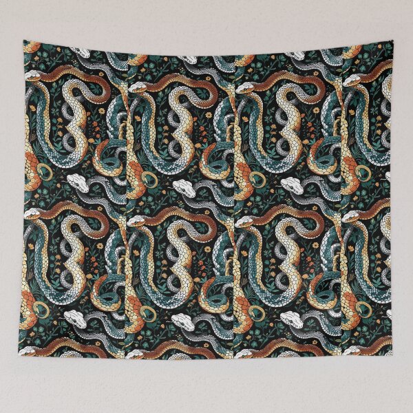 Item preview, Animal Print Pattern (Snake) designed and sold by PatronesKawai.