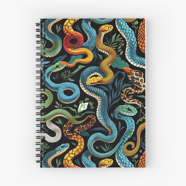 Item preview, Animal Print Pattern (Snake) designed and sold by PatronesKawai.