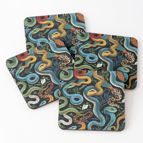 Item preview, Animal Print Pattern (Snake) designed and sold by PatronesKawai.