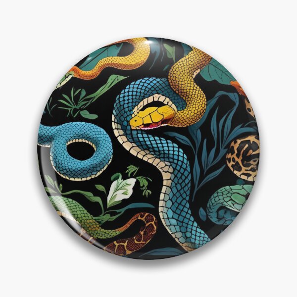 Item preview, Animal Print Pattern (Snake) designed and sold by PatronesKawai.