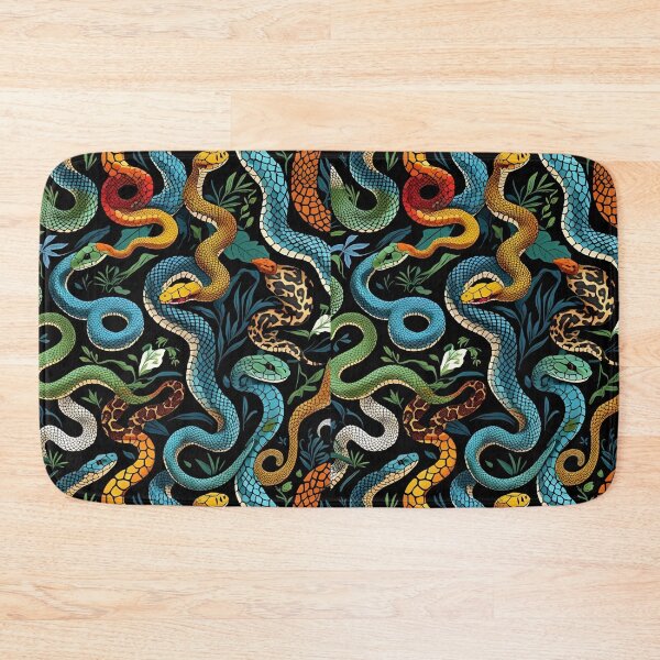 Item preview, Animal Print Pattern (Snake) designed and sold by PatronesKawai.