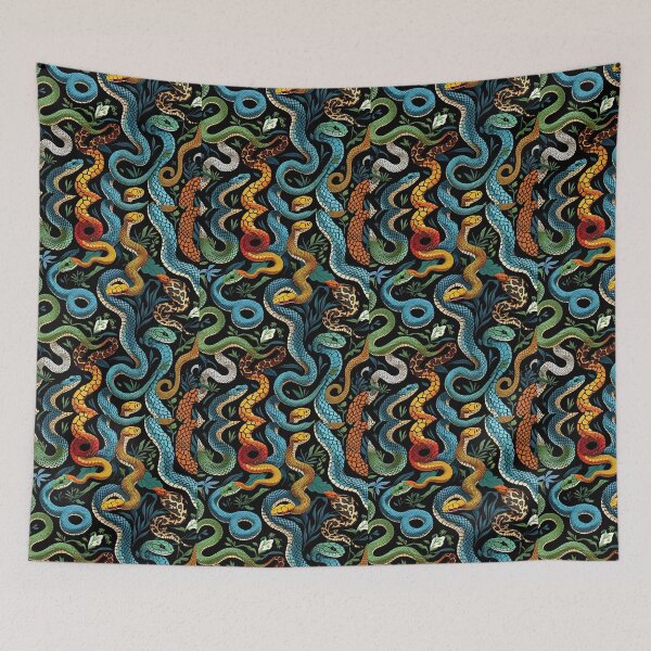 Item preview, Animal Print Pattern (Snake) designed and sold by PatronesKawai.
