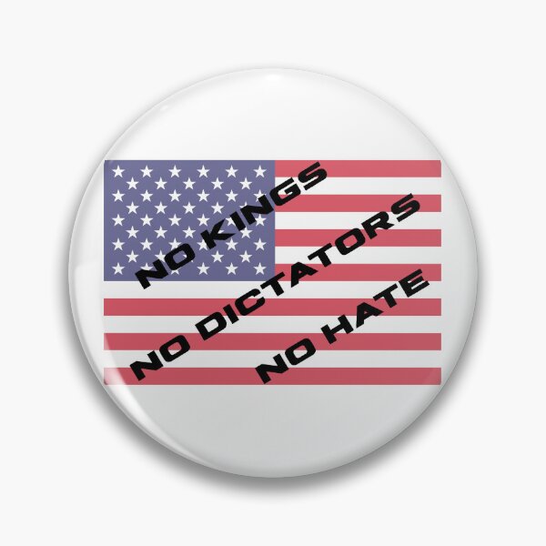 Item preview, No Kings, No Dictators, No Hate designed and sold by CheekyGrace.