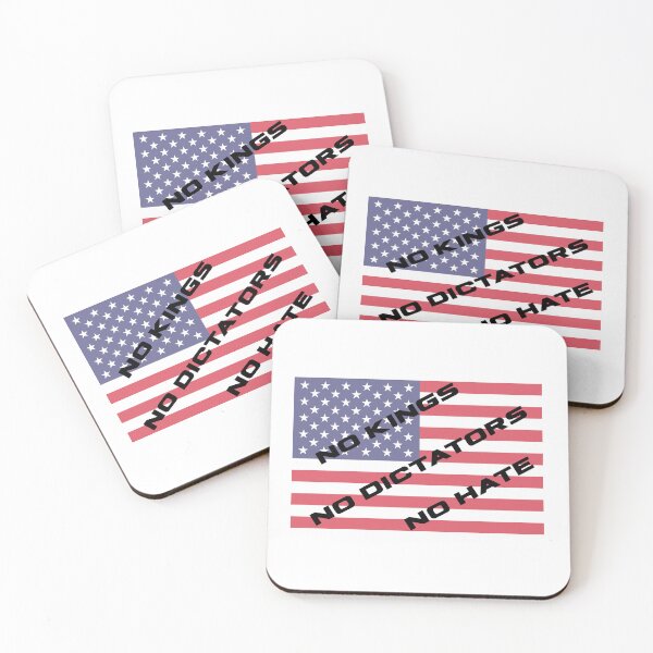Item preview, No Kings, No Dictators, No Hate designed and sold by CheekyGrace.