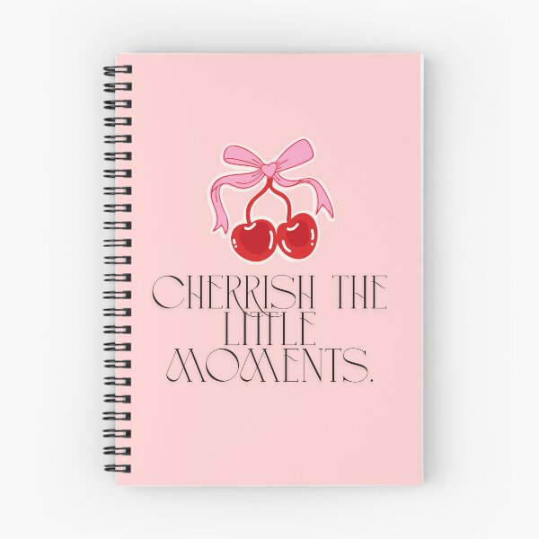 Item preview, Cherrish the Little Moments – Cute Cherry Quote Design designed and sold by ChromaMyst.