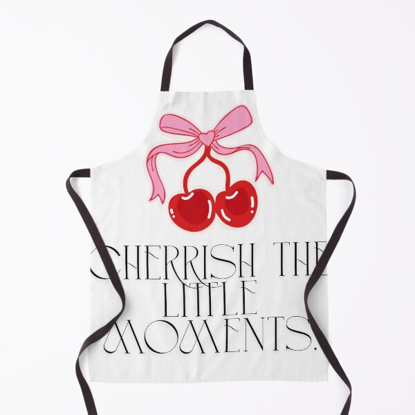 Item preview, Cherrish the Little Moments – Cute Cherry Quote Design designed and sold by ChromaMyst.