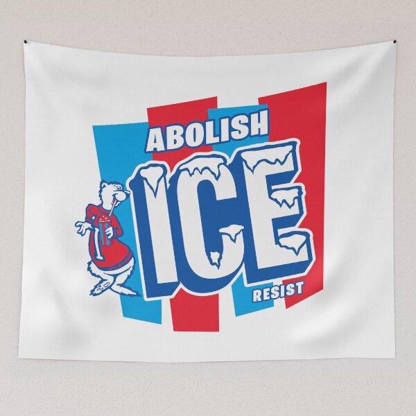 Item preview, ICE Abolish and resist designed and sold by blackdogshop.