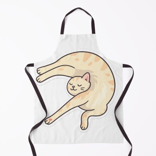 Item preview, Cat sleeping in funny position designed and sold by Wandertrace.