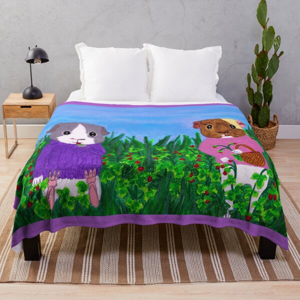 Item preview, Camille and Dagmar Picking Wild Strawberries designed and sold by Guinea Pigs and Books.