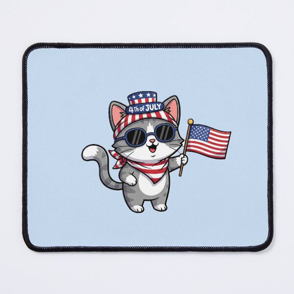 Item preview, 4th of July Cat designed and sold by taylorgray05.