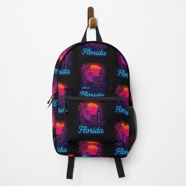 Item preview, Florida Neon Skyline Collection: Futuristic City Lights designed and sold by Design_Your_Day.