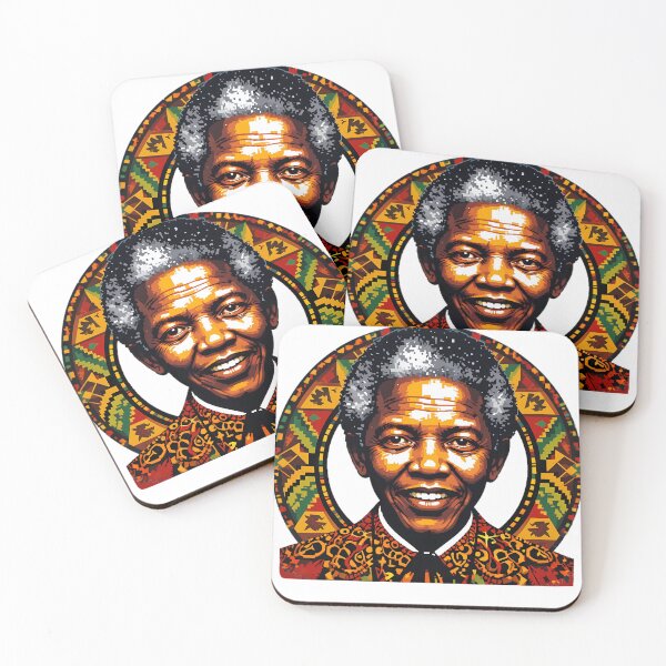 Item preview, Mandela: African Spirit & Legacy Pixel Art designed and sold by IndulgentBob.