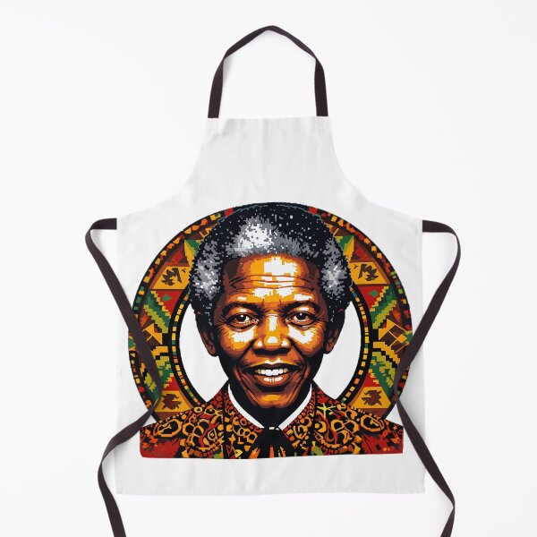 Item preview, Mandela: African Spirit & Legacy Pixel Art designed and sold by IndulgentBob.