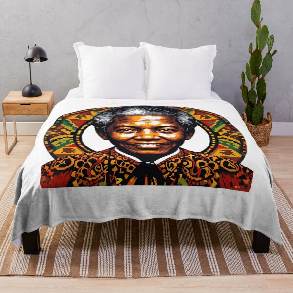 Item preview, Mandela: African Spirit & Legacy Pixel Art designed and sold by IndulgentBob.
