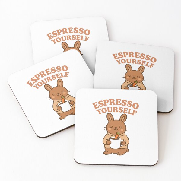 Item preview, Espresso Yourself | Cute Caffeine Critters designed and sold by VeroChaos.