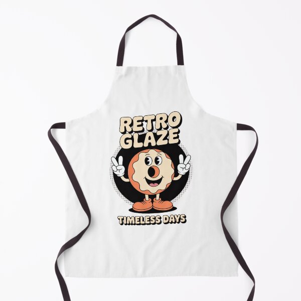Item preview, Retro Glaze Donut Retro Cartoon designed and sold by MooonTees.