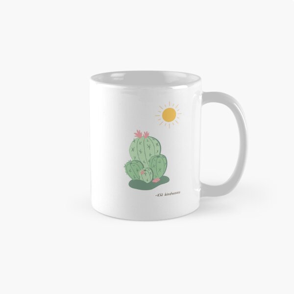Item preview, Quiet Cactus – Minimal Soft Cactus Illustration for Calm Days designed and sold by KWkindwaves.