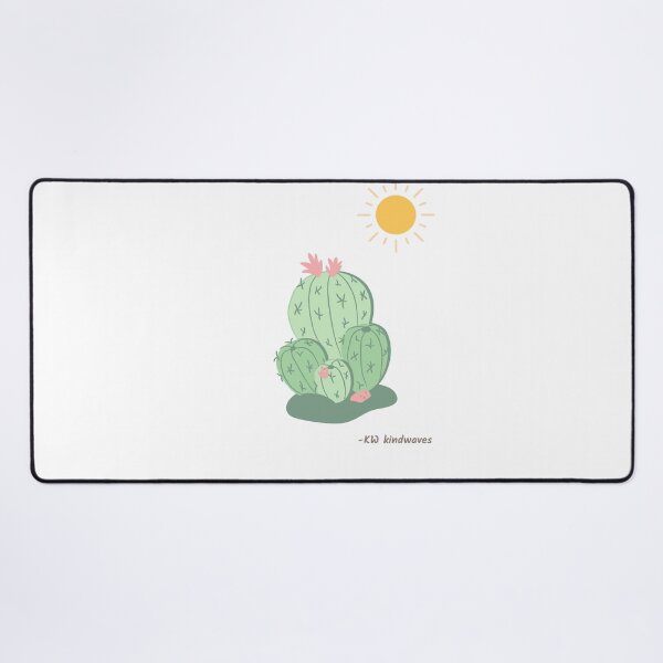 Item preview, Quiet Cactus – Minimal Soft Cactus Illustration for Calm Days designed and sold by KWkindwaves.