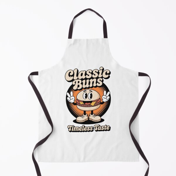 Item preview, Classic Buns Burger Retro Cartoon designed and sold by MooonTees.