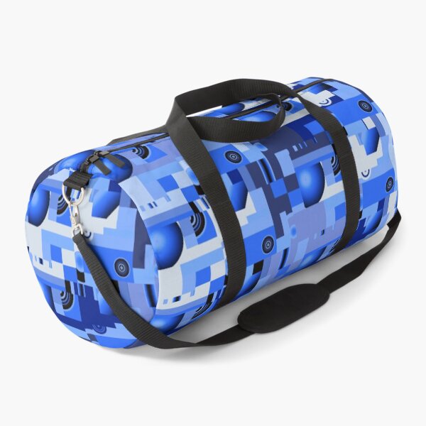 Item preview, Blue Techno Modern Art designed and sold by Sharon Schwalbe.