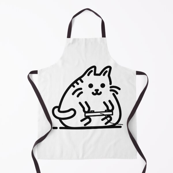 Item preview, Chilled Gaming Cat designed and sold by Pudding Imagines.